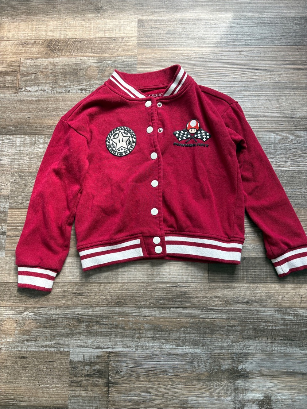 Boy’s Mario Kart Varsity Jacket | Size S